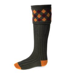 House of Cheviot Chequers Sock