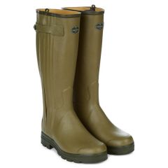 Le Chameau Mens Chasseur Leather Lined Boot