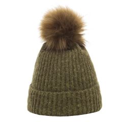 Heritage Traditions Soft Touch Rib Pom Pom Hat 
